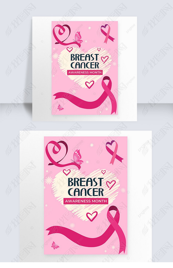 breast cancer awareness month creative posters