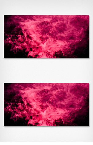 红色烟雾爆炸气体背景
