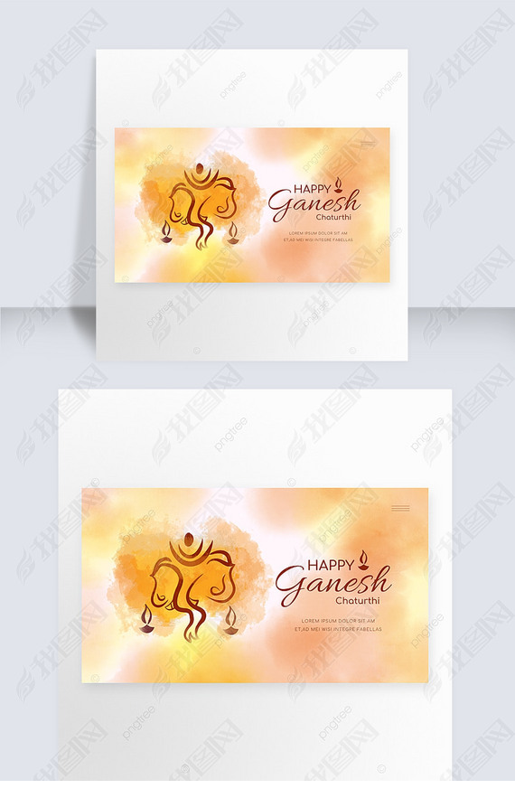 ganesh chaturthi festival poster