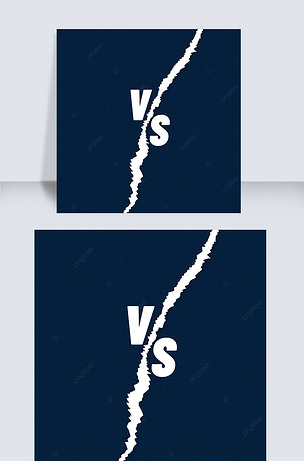 白色撕纸vs对战纹理