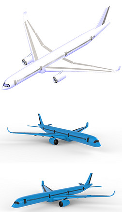飞机模型-附STP、IGS