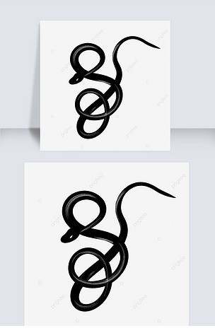 黑白蛇图腾