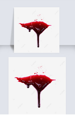 抛甩流动血痕迹血腥伤口血迹特效怪诞血腥红血丝恶作剧血腥血流伤痕