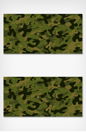 军事迷彩背景绿色