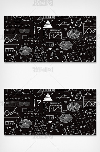 粉笔背景创意背景|粉笔学校教育学习学生老师课堂黑板数学背景