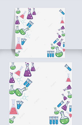 丰富化学药剂器材边框