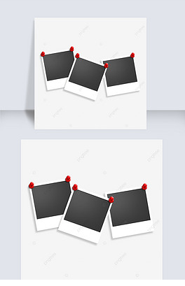图案相框镜框宝丽来夹起相纸相册宝丽来相纸相册拍立得照片edius复古