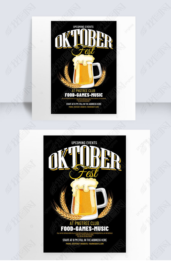 oktober fest poster