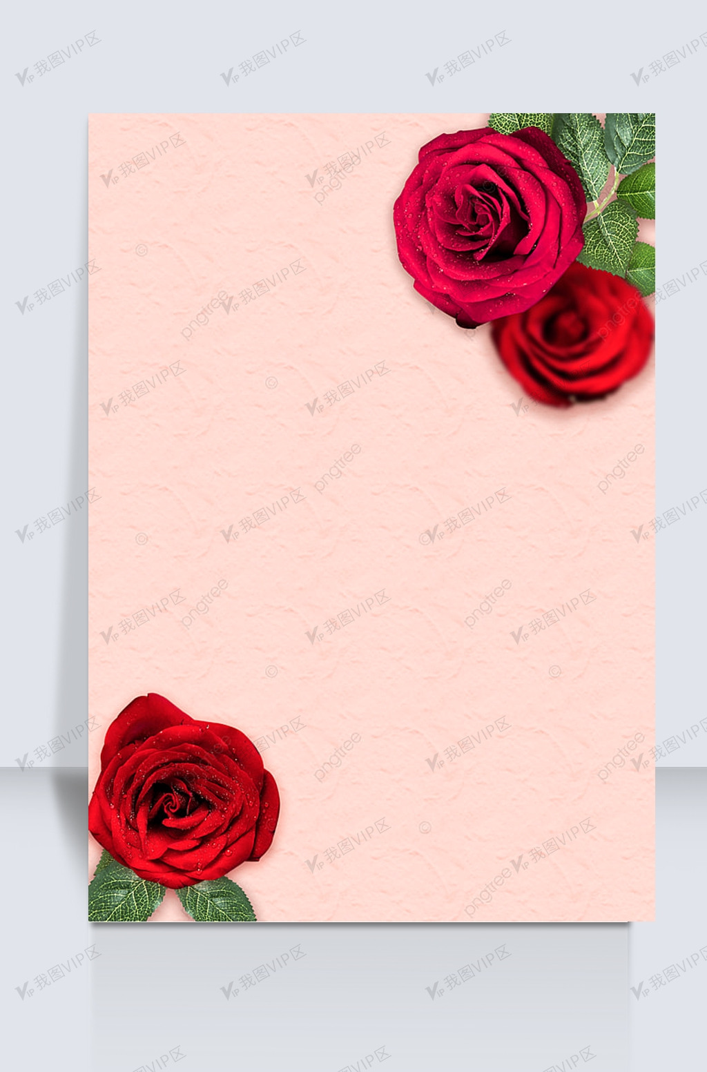 红色玫瑰浪漫背景图片素材(psd分层格式)免费下载_其他大全-我图网