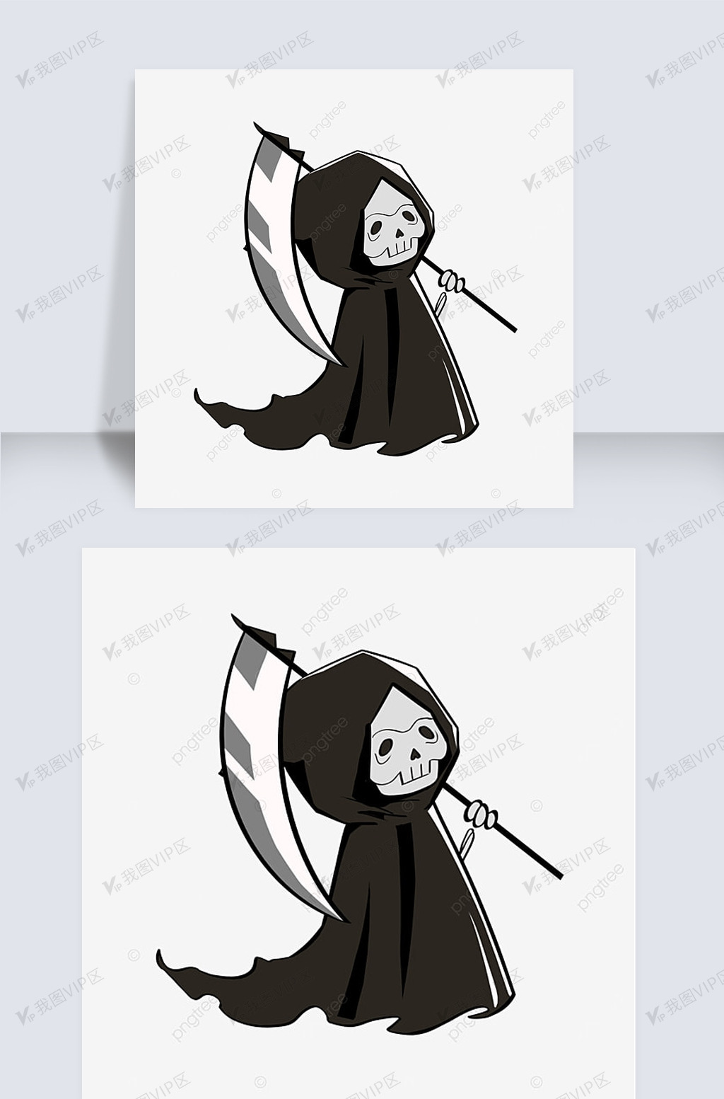 q版卡通黑色死神