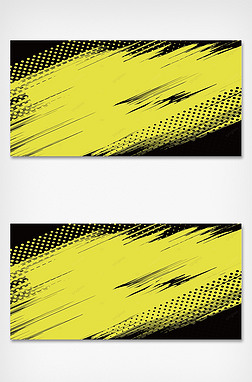 双色渐变背景创意背景|黄黑双色线条圆点抽象渐变背景