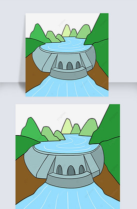 蓄水池动画图片