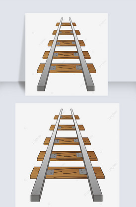 铁路剪贴画轨道