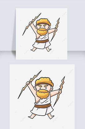 可爱小宙斯剪贴画