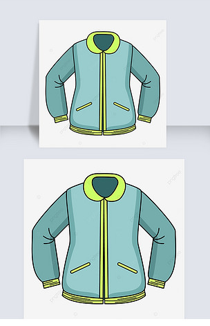 亮色的夹克剪贴画