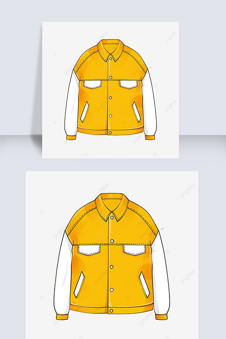 黄色夹克剪贴画