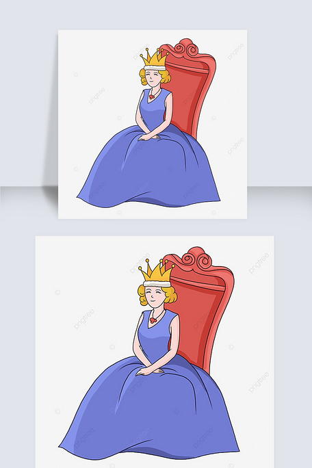 宝座上的女王剪贴画