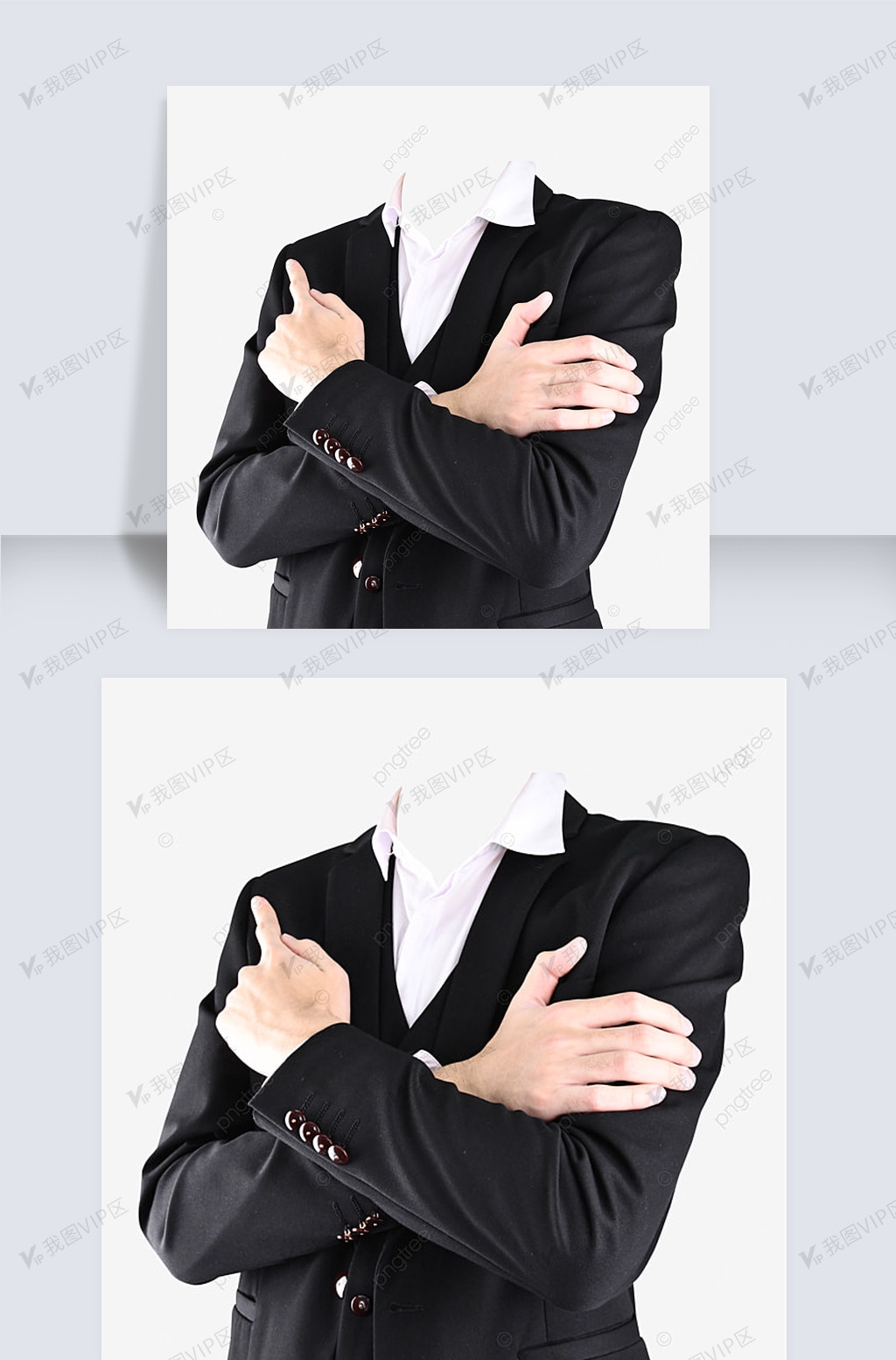 西装男士拍照姿势