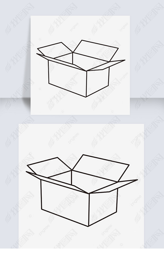 δֽڷbox black and white clipart