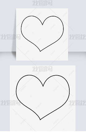 heart clipart black and whiteƤͼ