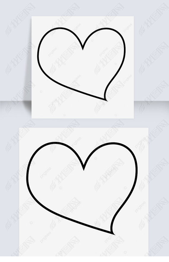 heart clipart black and whiteƤб