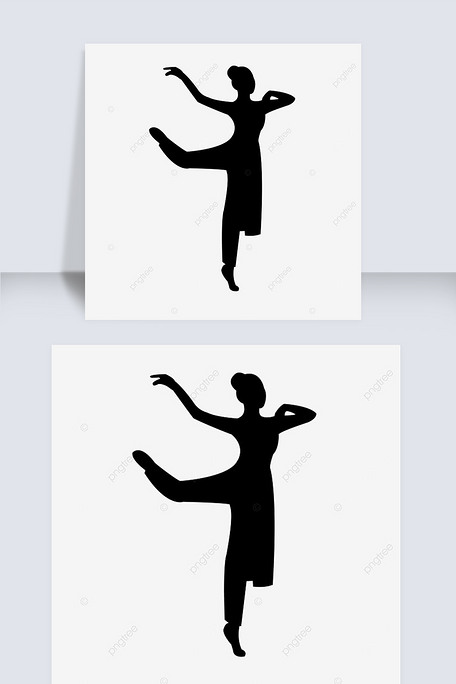 中国传统民族舞跳舞剪影