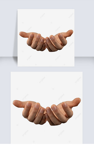 伸手手势造型肢体动作