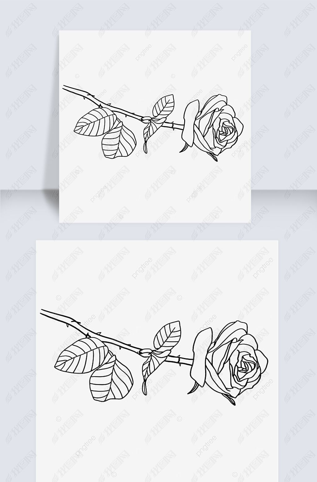 һҶõڰ߸rose clipart black and white