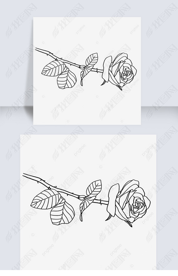 һҶõڰ߸rose clipart black and white