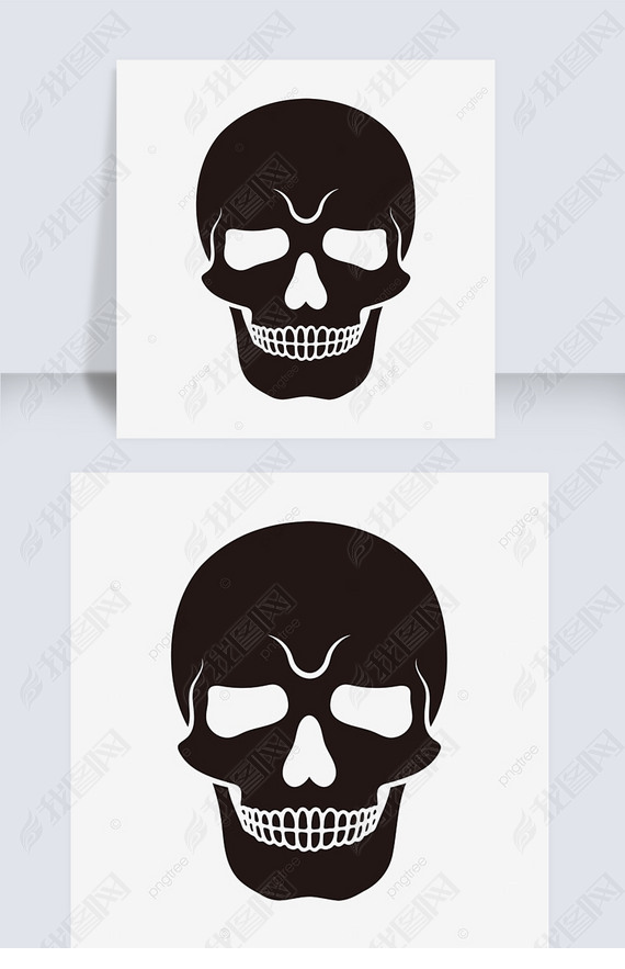 ЦͷǼӰskull clipart