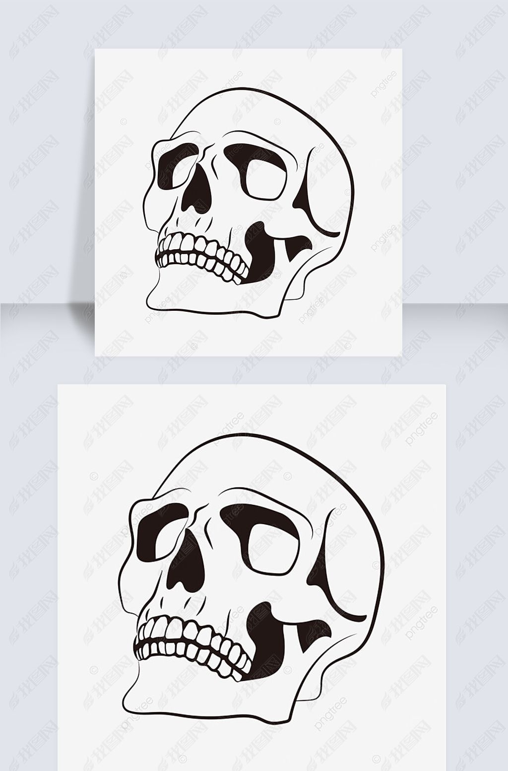 ̧ͷͷǼskull clipart