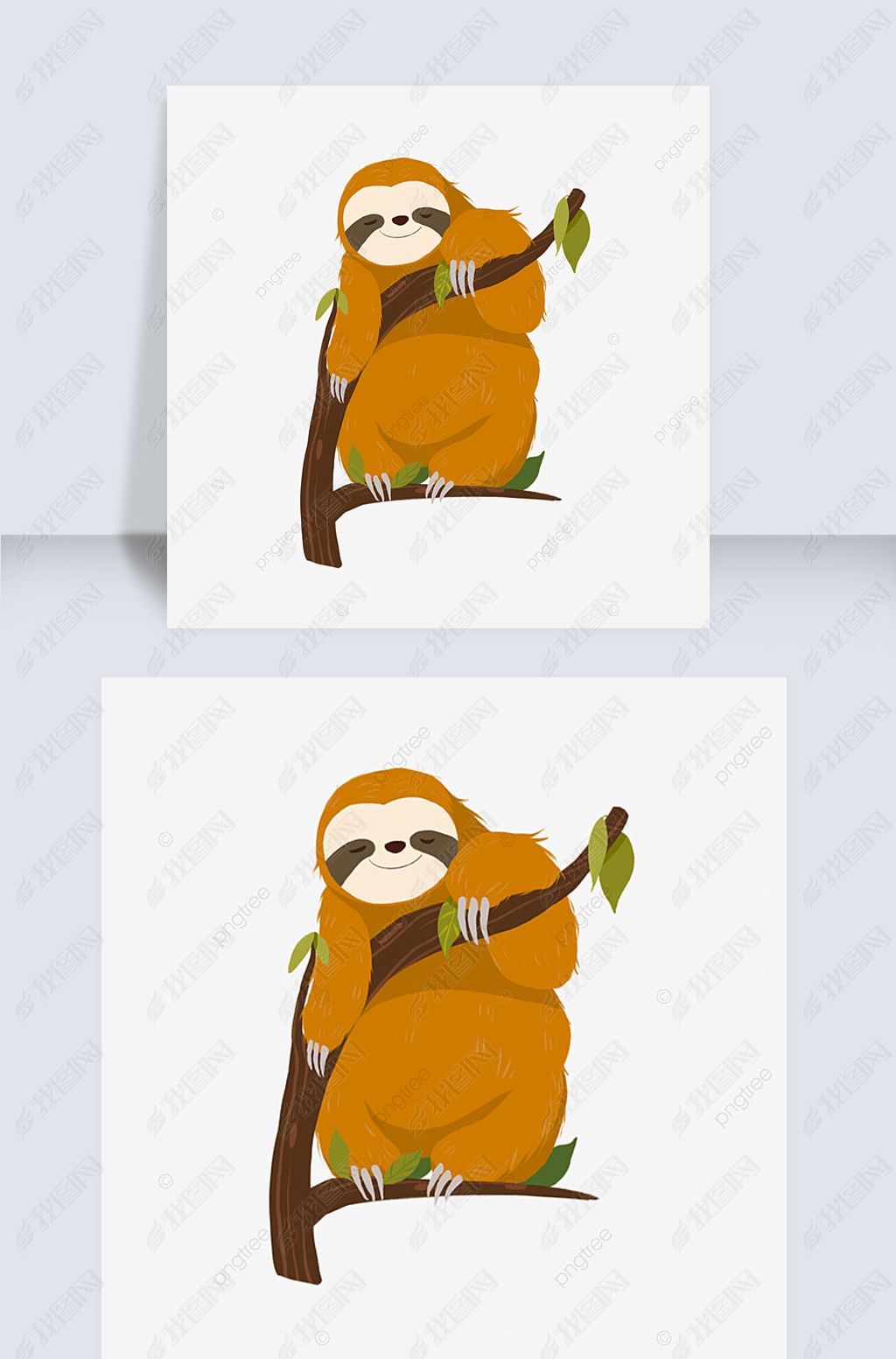 ͨɫҶsloth clipart