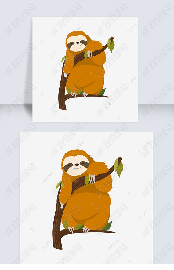 ͨɫҶsloth clipart