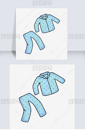 ɫļ򵥳˯¼pajama clipart