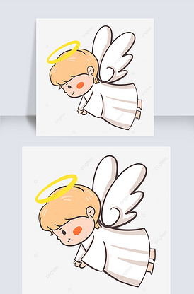 伸手的金色短发小天使