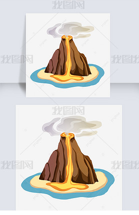 µvolcano clipart