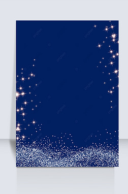 蓝色简单光效光点背景