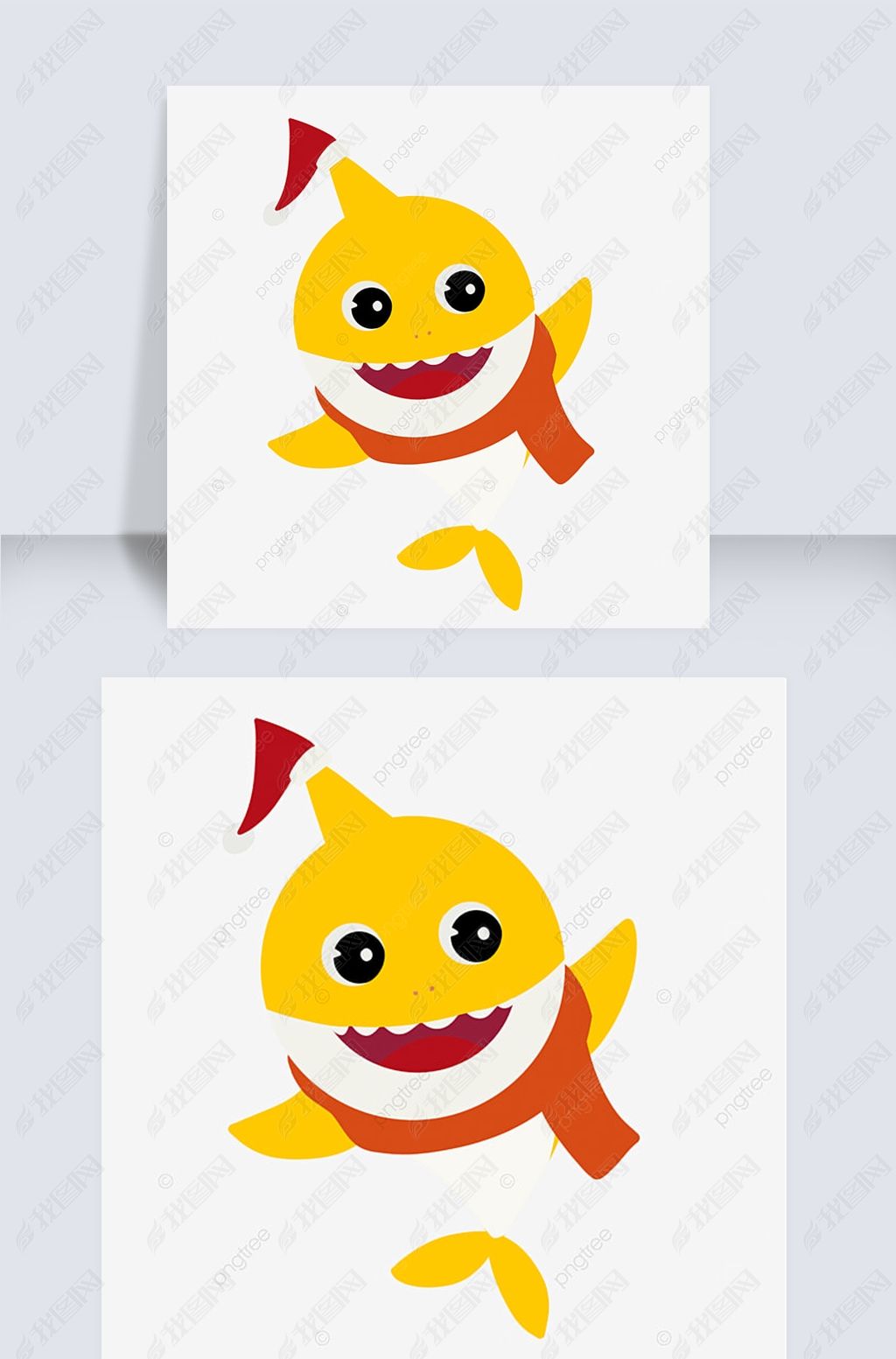 ɫͨbaby shark clipart