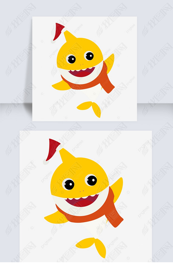 ɫͨbaby shark clipart