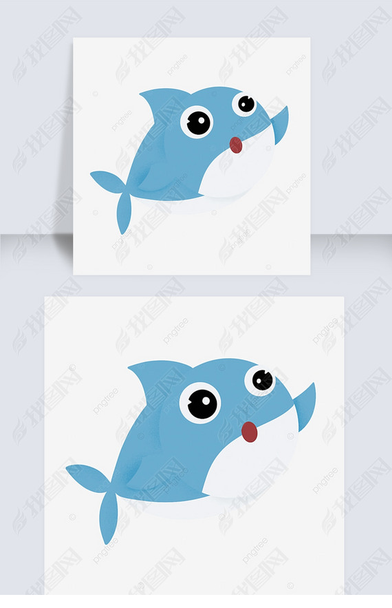 ɫͨbaby shark clipart