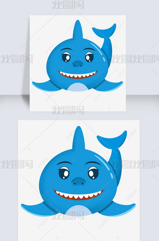 ɫͨbaby shark clipart