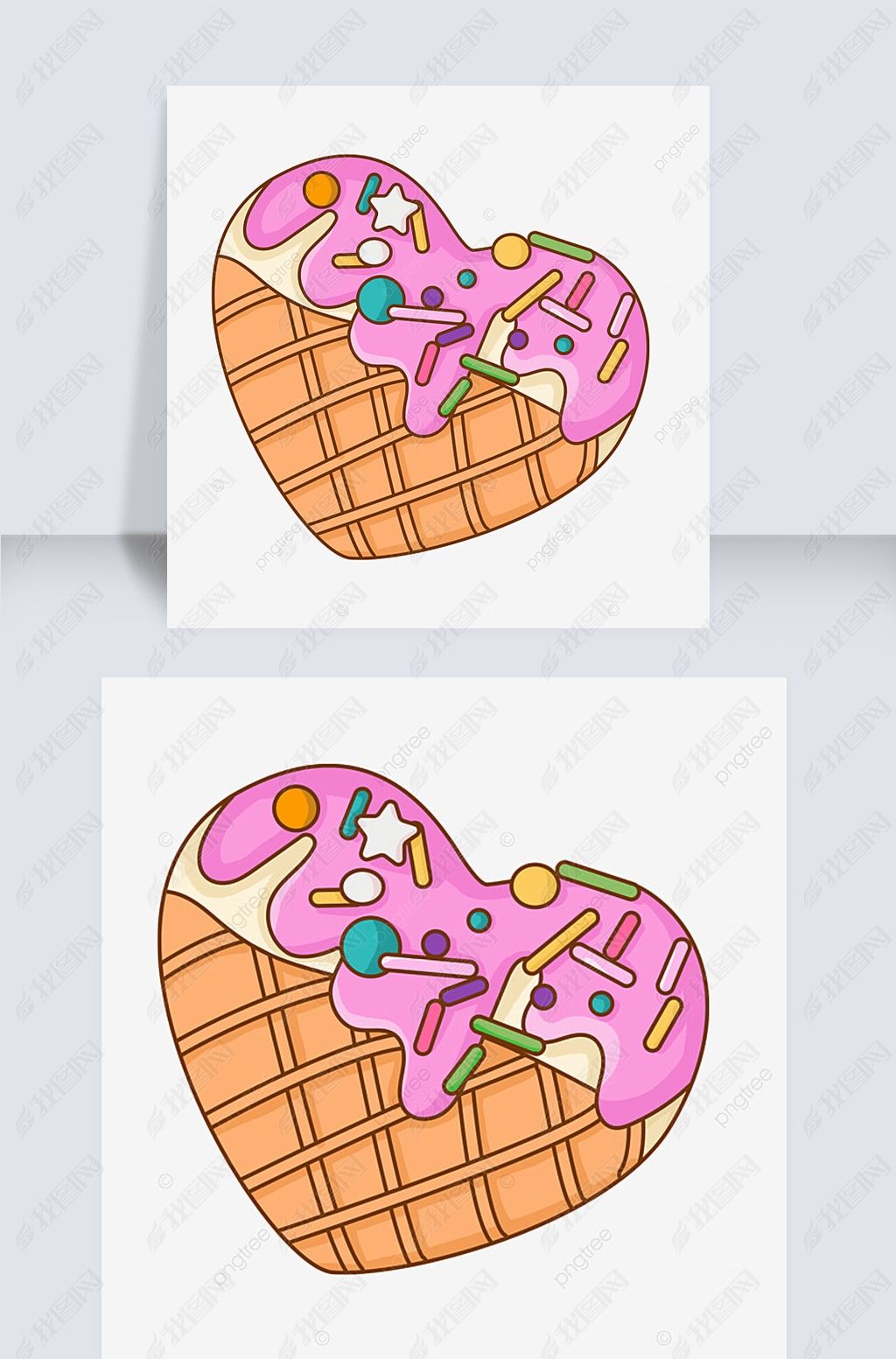 ζǹwaffle clipart