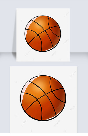 高光篮球剪贴画