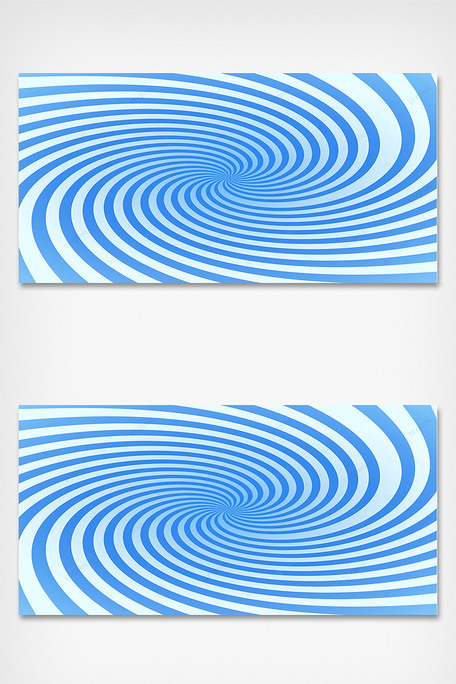 蓝白色渐变螺旋韵律线条背景