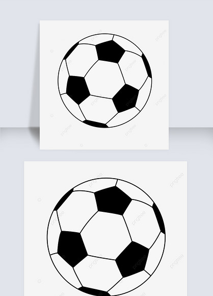 足球花纹平面图图片