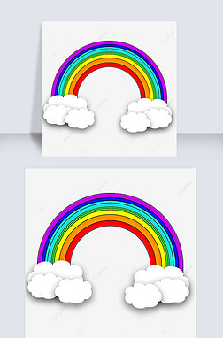 七彩云朵专题模板-七彩云朵图片素材下载-我图网