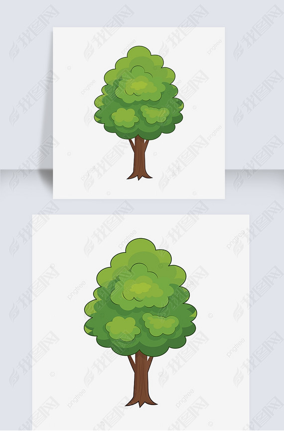 tree clipart ͨɫɭزĴ