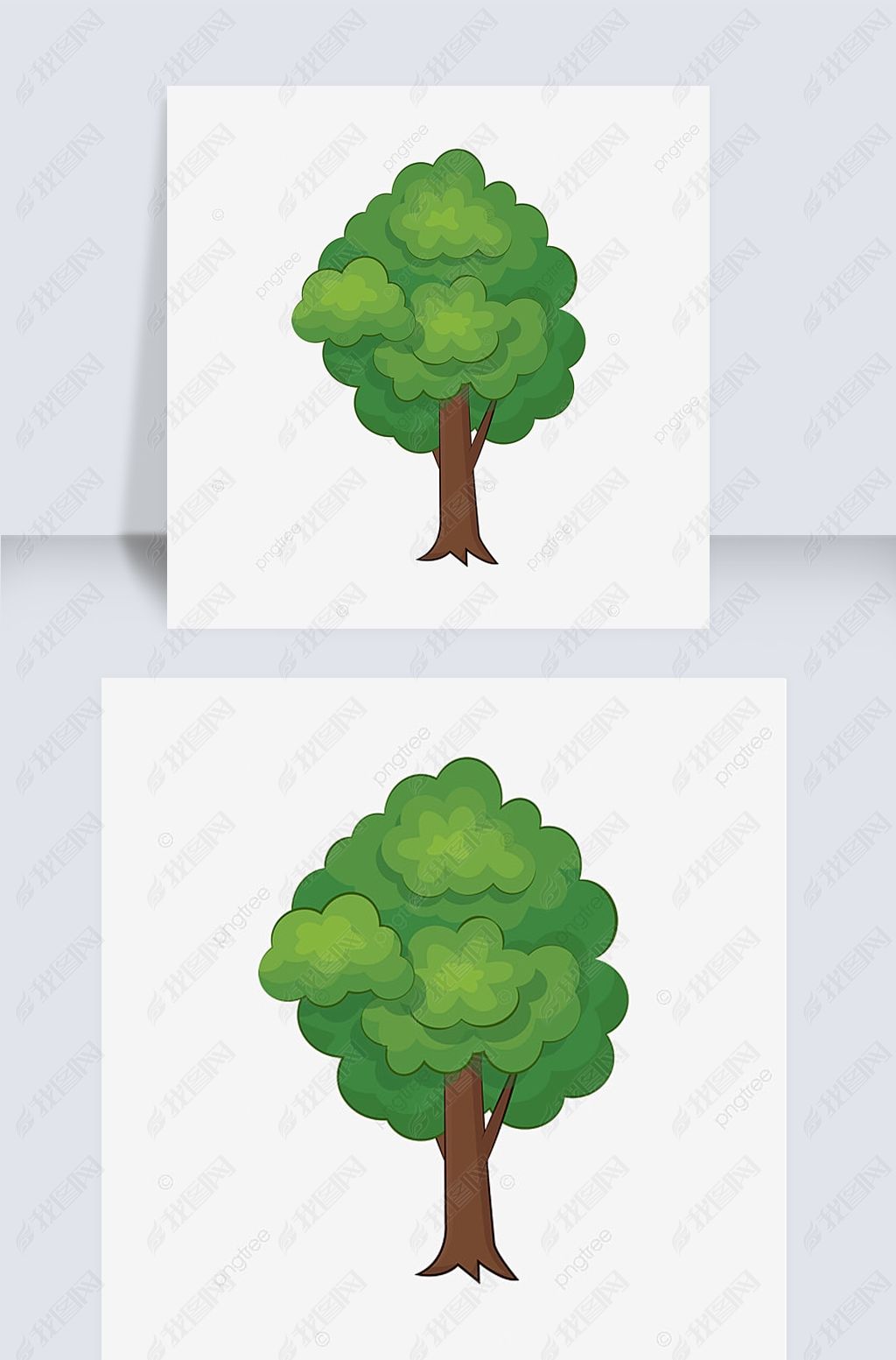 tree clipart ɫͨزĴ