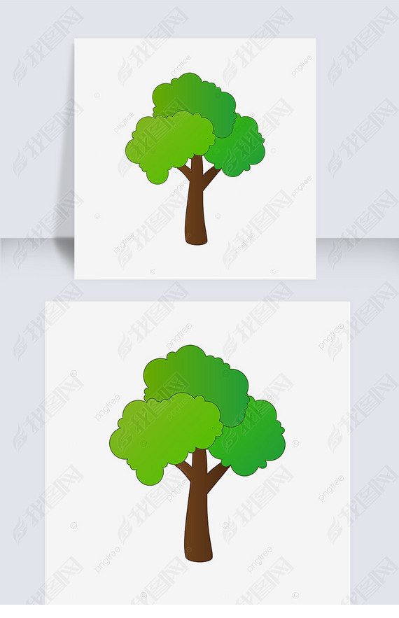 ͨɫɭزĴʻ tree clipart