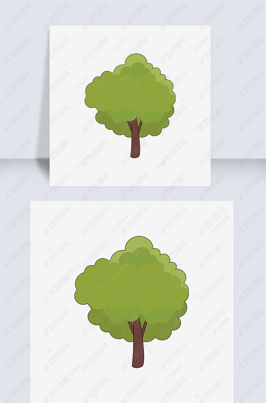 ɫԼͨزĴʻ tree clipart